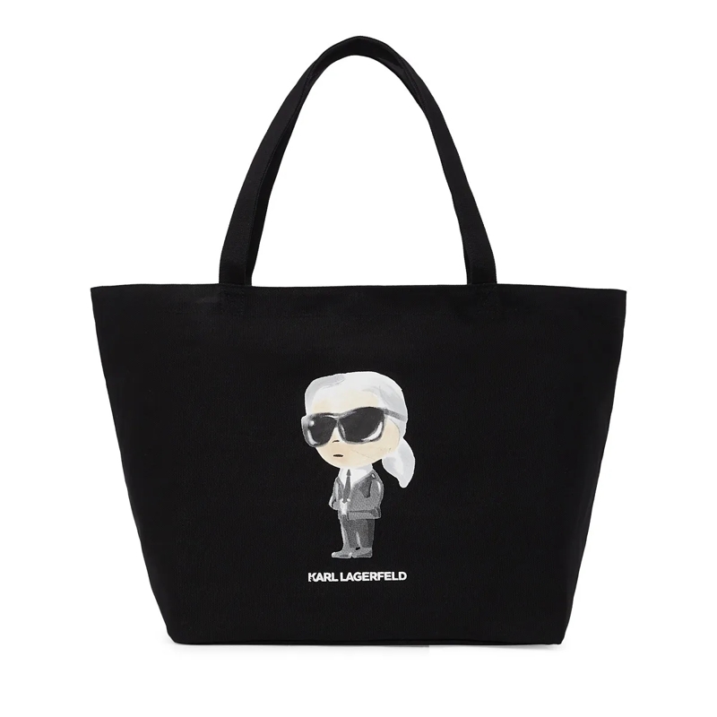 Karl Lagerfeld Shopper IKON AQUARELL-SHOPPER schwarz