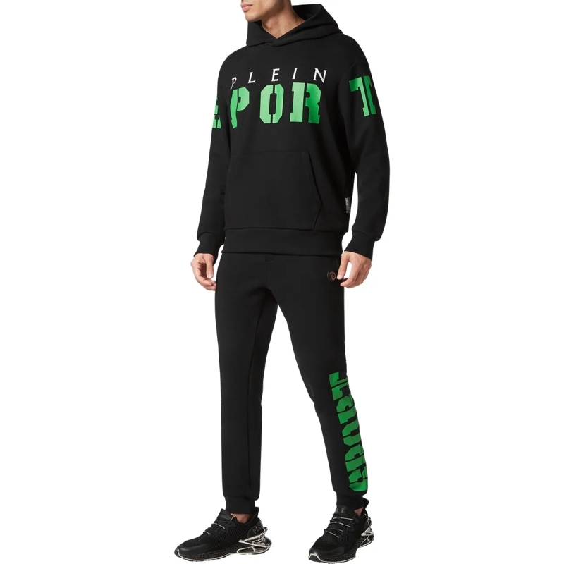 Plein Sport Top Hoodie schwarz(Image 4)