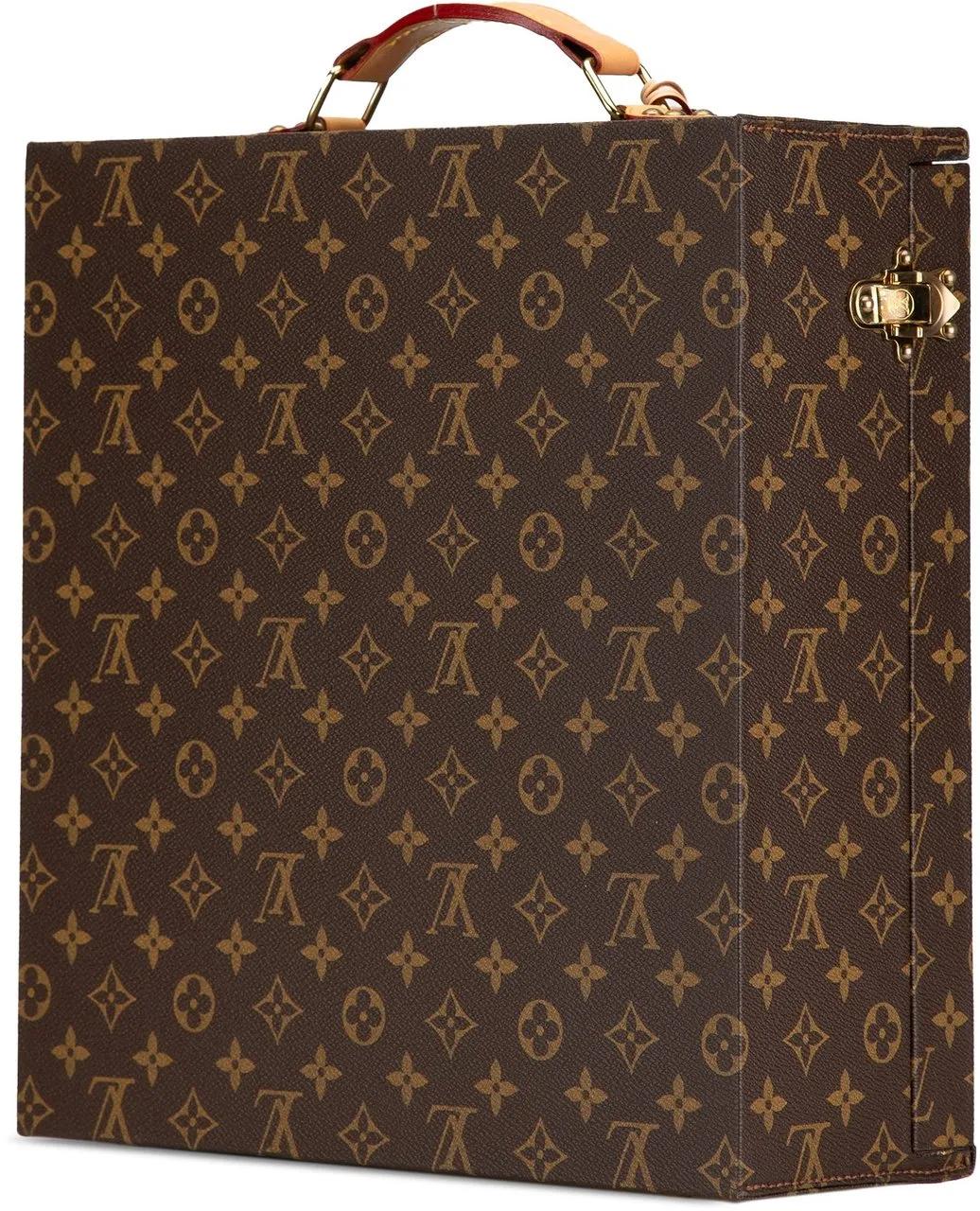 Louis Vuitton Weekender 2017 Monogram Boite Vin 1 Bouteille in bruin