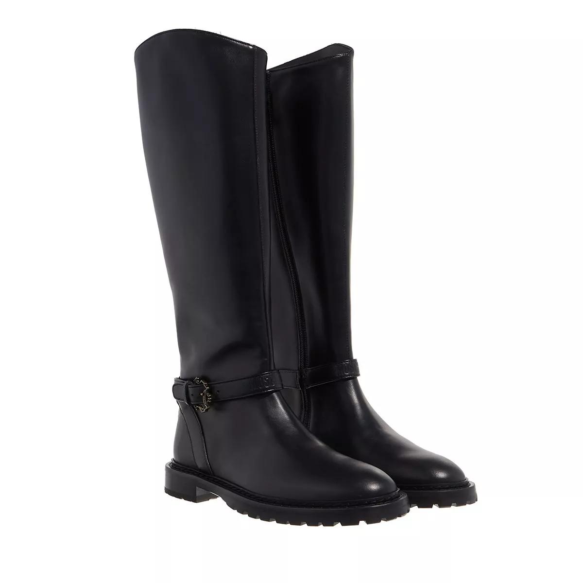 Moschino Sca.Nod.Cuoioroccia30 Vitello Nero | Stiefel