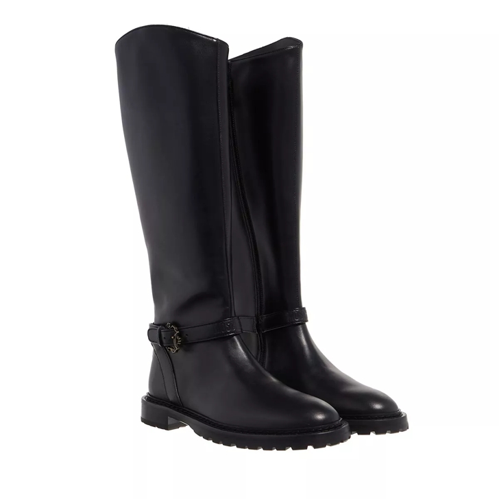 Moschino Sca.Nod.Cuoioroccia30 Vitello Nero | Stiefel