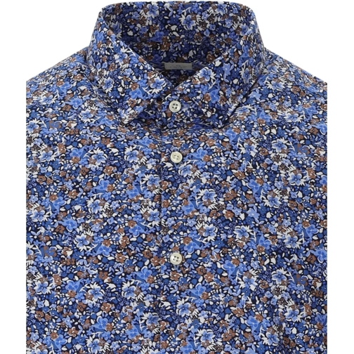 GMF 965 GMF 965 BLAUES HEMD MIT BLUMEN blau Shirts