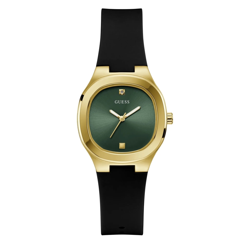 Guess Quarzuhr Quartz Analog Gd Eve schwarz