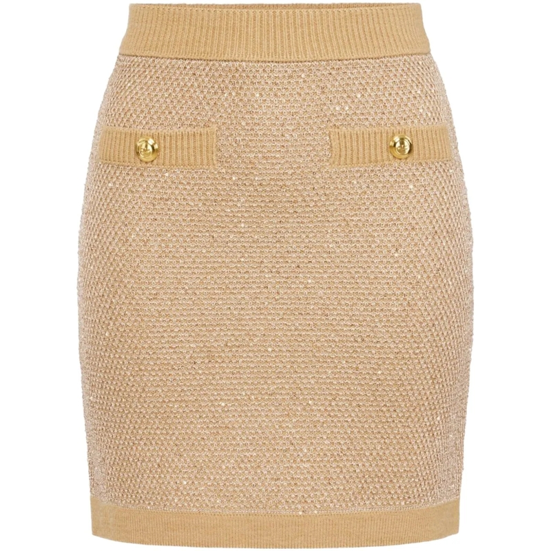 Elisabetta Franchi Minijupe Skirts Beige beige