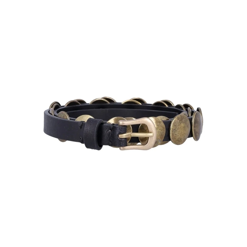 Golden Goose Gürtel Trinidad Thin Belt Black