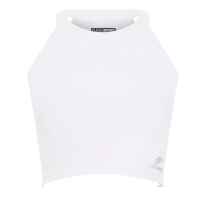Plein Sport Top Tank Top Ps weiss