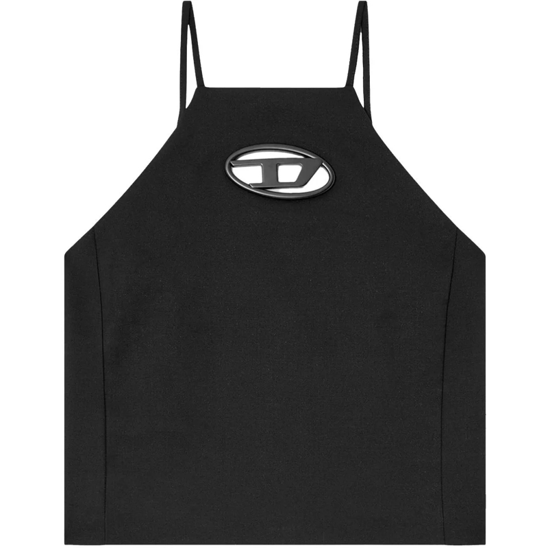 Diesel Haut à manches longues T-Wilit Tank Top schwarz