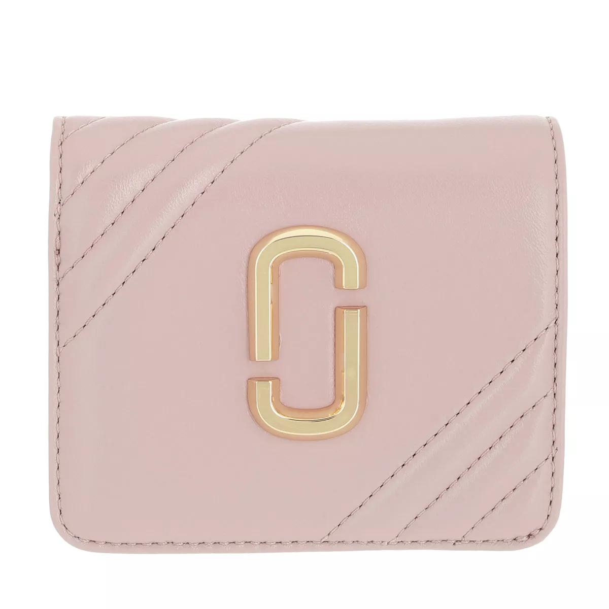 Marc Jacobs Portemonnaie - The Glam Shot Mini Compact Wallet - Gr. unisize - in Gold - für Damen