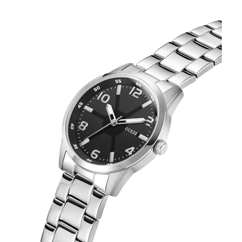 Guess Quarzuhr Quarz-Analoguhr Monte silber(Image 3)