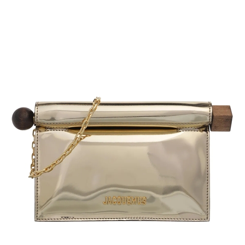 Jacquemus Crossbody Bag Le Rond Carre Small Gold