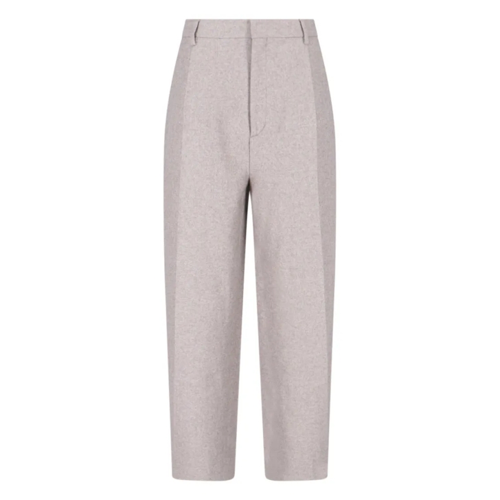 パンツ Filippa K K Wide Trousers In Grey Wool Blend FILIPPA K K Wide Trousers In Grey Wool Blend Grey