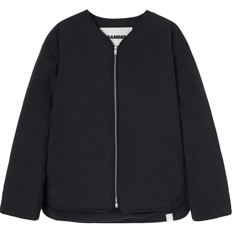 Jil Sander Daunenjacke Down Jacket Black schwarz