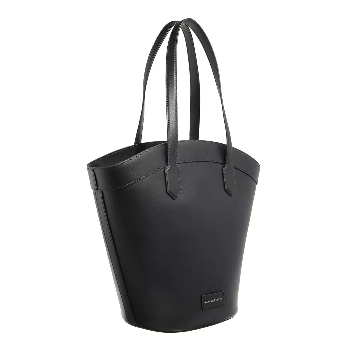 Karl Lagerfeld Totes & shoppers K Signature Tulip Md Tote in zwart