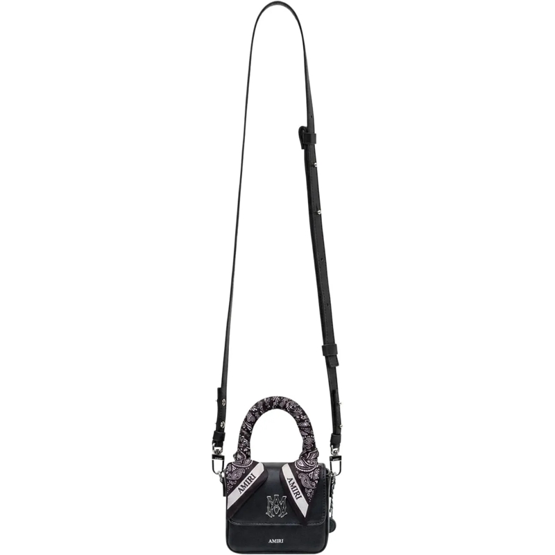 Amiri Sac à bandoulière Borsa Nano con Foulard Stampato schwarz(Image 2)