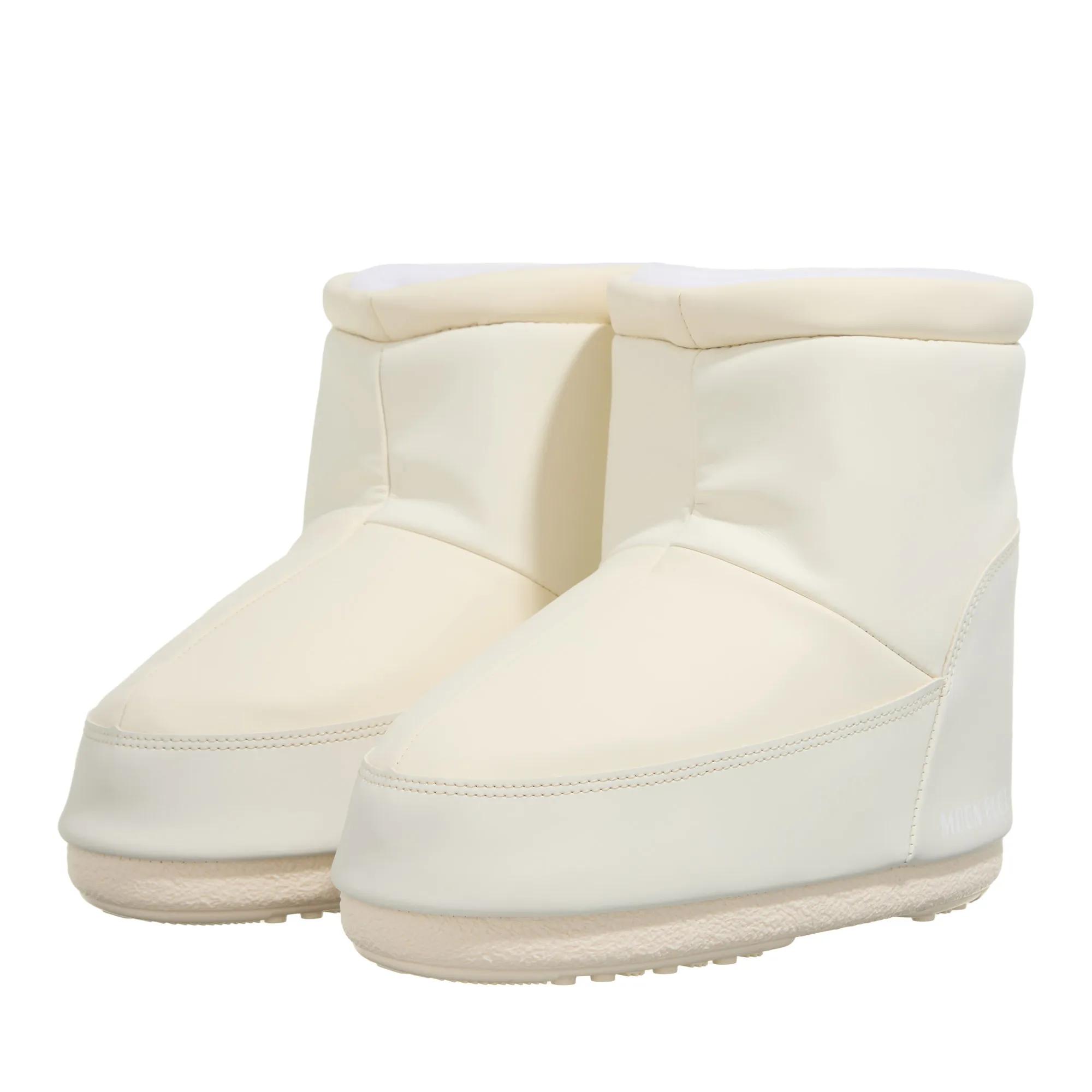 Moonboot Boots & Stiefeletten - Mb Icon Low Nolace Rubber - Gr. 36_38 - in Creme - für Damen