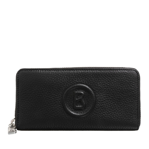 Bogner Zip-Around Wallet Bozen Ela Purse Lh13Z Black