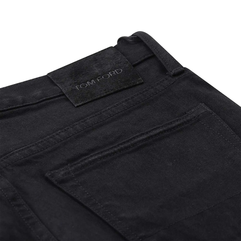 Tom Ford Jeans Straight-Fit Jeans schwarz(Image 4)