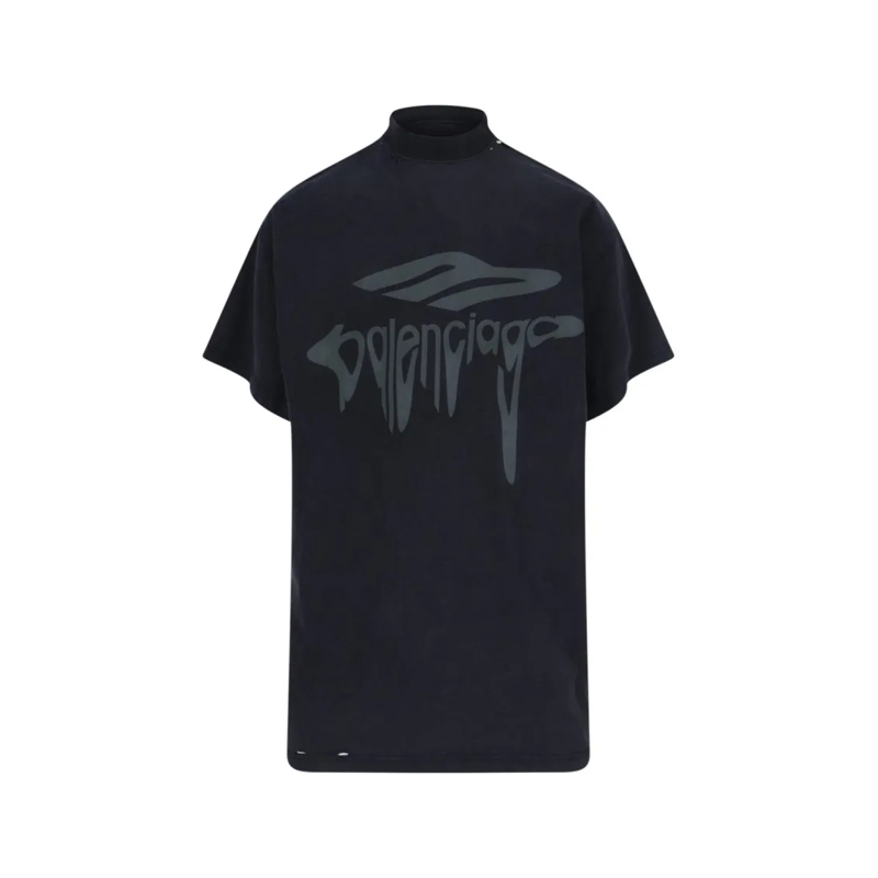 Balenciaga T-shirt "3B Liquefied" T-Shirt – Black Black