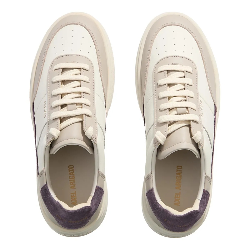 Axel Arigato Low-Top-Sneaker Orbit Vintage Sneaker Tan/Dark Burgundy(Image 6)