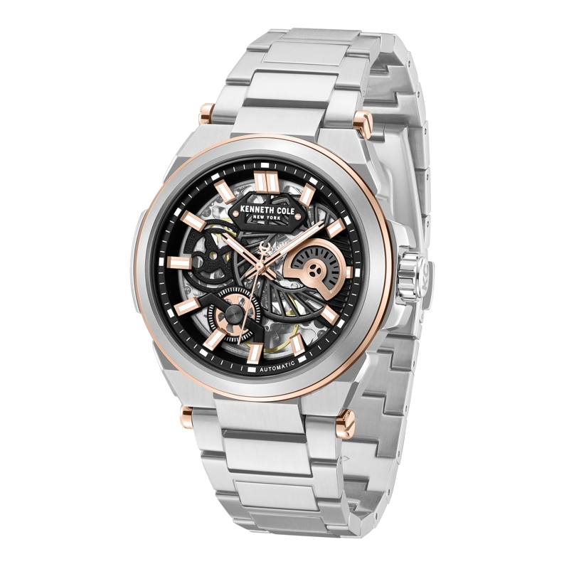 Kenneth Cole Automatikuhr Automatikuhr Barclay silber(Image 5)