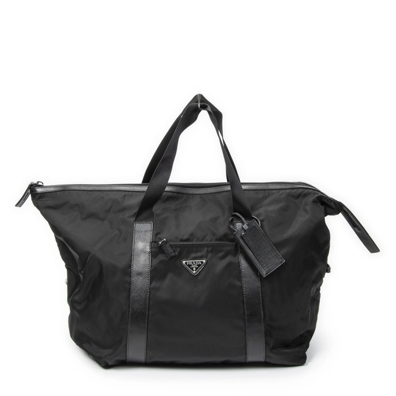 Prada Crossbody Bag Weekender schwarz