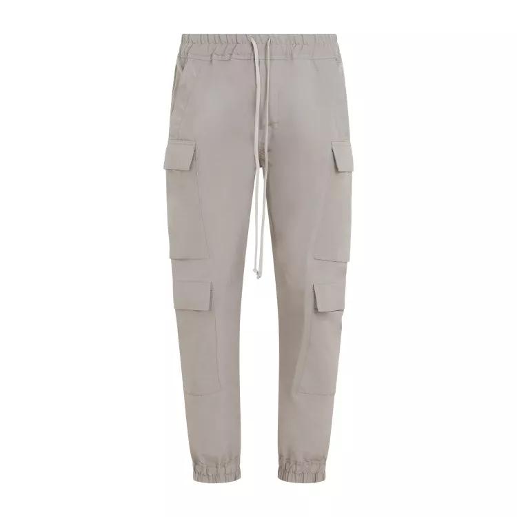 Rick Owens - Mastodon Grey Polyester Cargo Pants - Größe 52 - gray