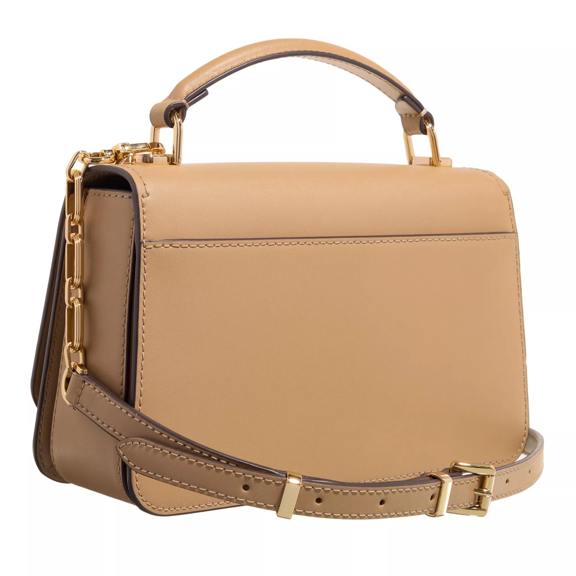 Michael Kors Satchels Md Ew Th Chn Satchel in beige