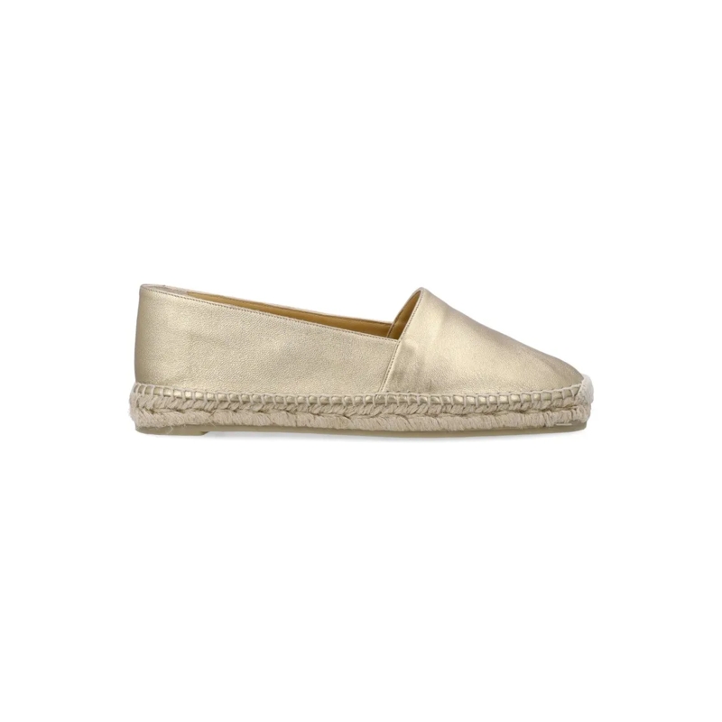 Castaner Balletschoenen Kenda Leather Espadrilles Neutrals