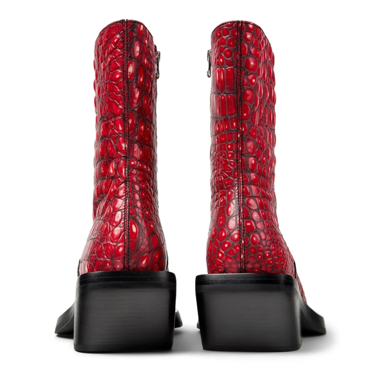 Camperlab Stiefel Stiefeletten Quetal hell-rot(Image 3)