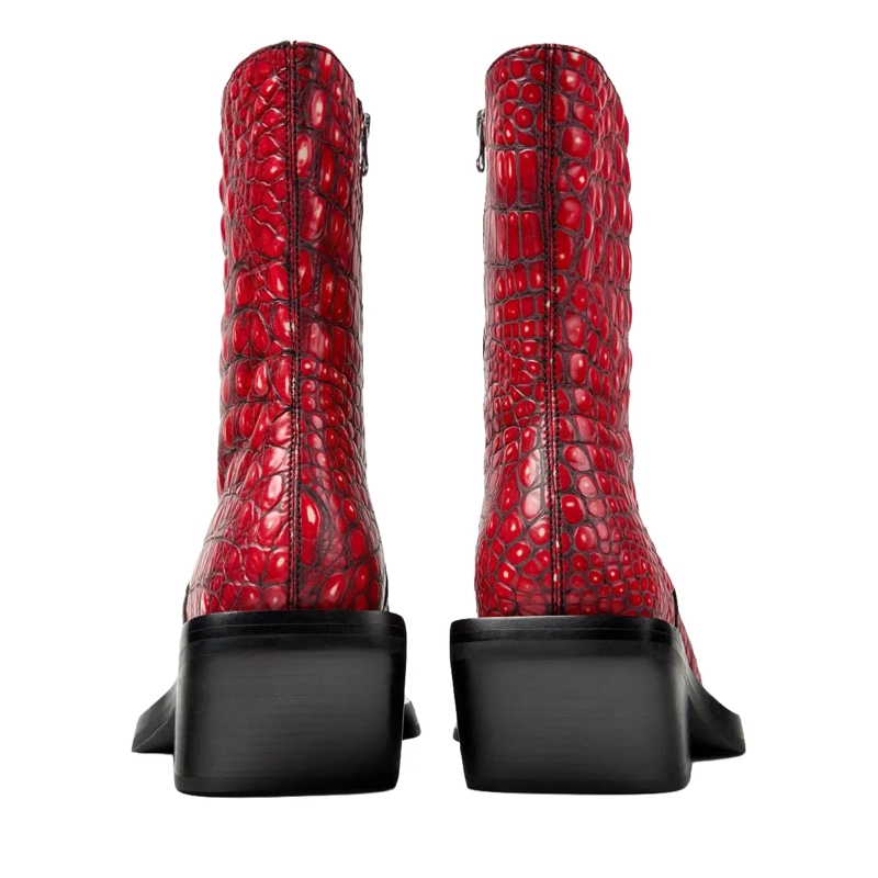 Camperlab Stiefel Stiefeletten Quetal hell-rot(Image 3)