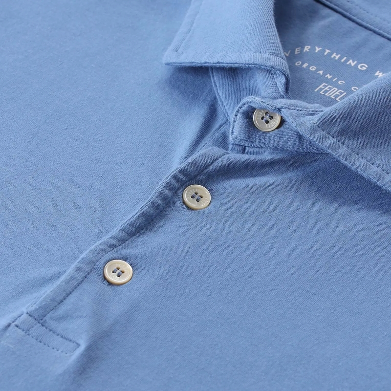 Fedeli Polo Poloshirt Zero blau(Image 9)