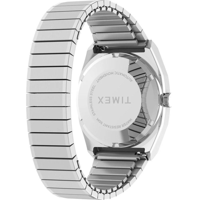 Timex Quarzuhr Automatic Wind Timex® Automatic 1983 E Line Reissu silber(Image 5)