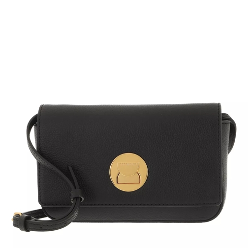 Coccinelle Mini Bag Bottalatino Leather Noir/Noir Crossbody Bag