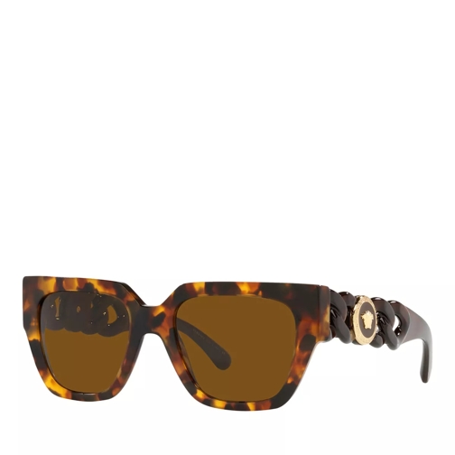 Versace Woman Sunglasses 0VE4409 Havana Solglasögon