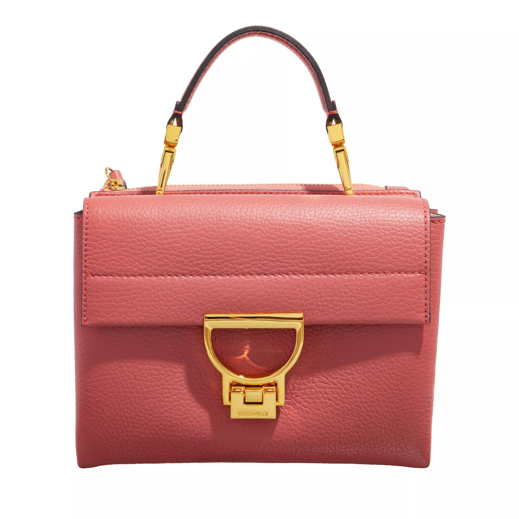 Coccinelle Satchel Bag - Arlettis Signature - Gr. unisize - in Rosa - für Damen