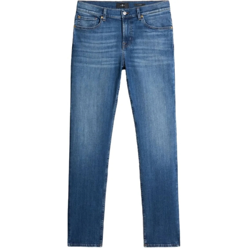 Seven for all Mankind Slim-Fit-Jeans jeans slimmy blue blau
