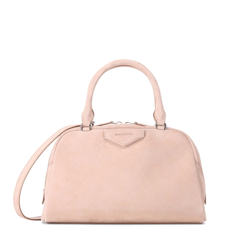 Givenchy Crossbody Bag Handtasche aus Veloursleder pink