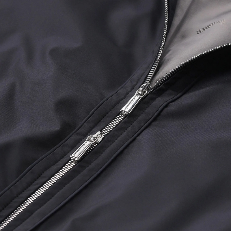 Moorer Overgangsjas Blouson Manetti blau(Image 9)