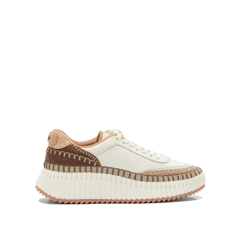 Chloé Sneaker basse "Nama" Sneakers White