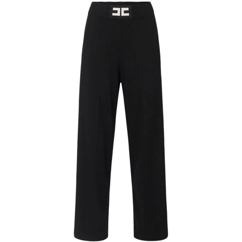 Elisabetta Franchi  Trousers Nerolatte schwarz