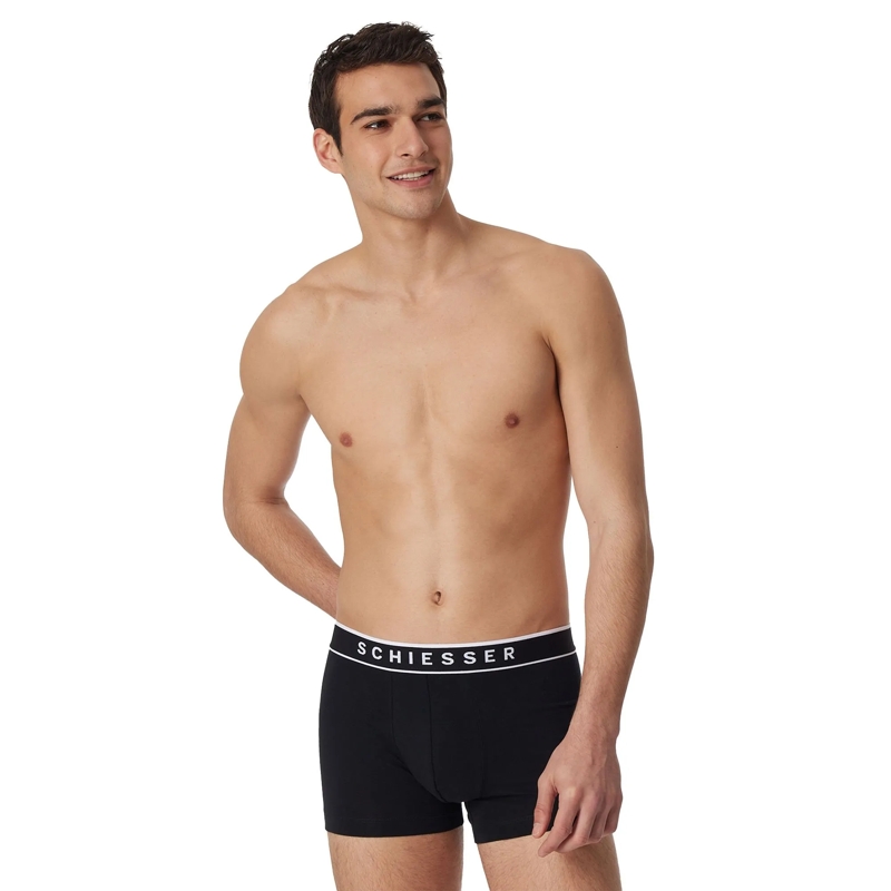 SCHIESSER  3PACK Shorts 6er Pack schwarz(Image 4)