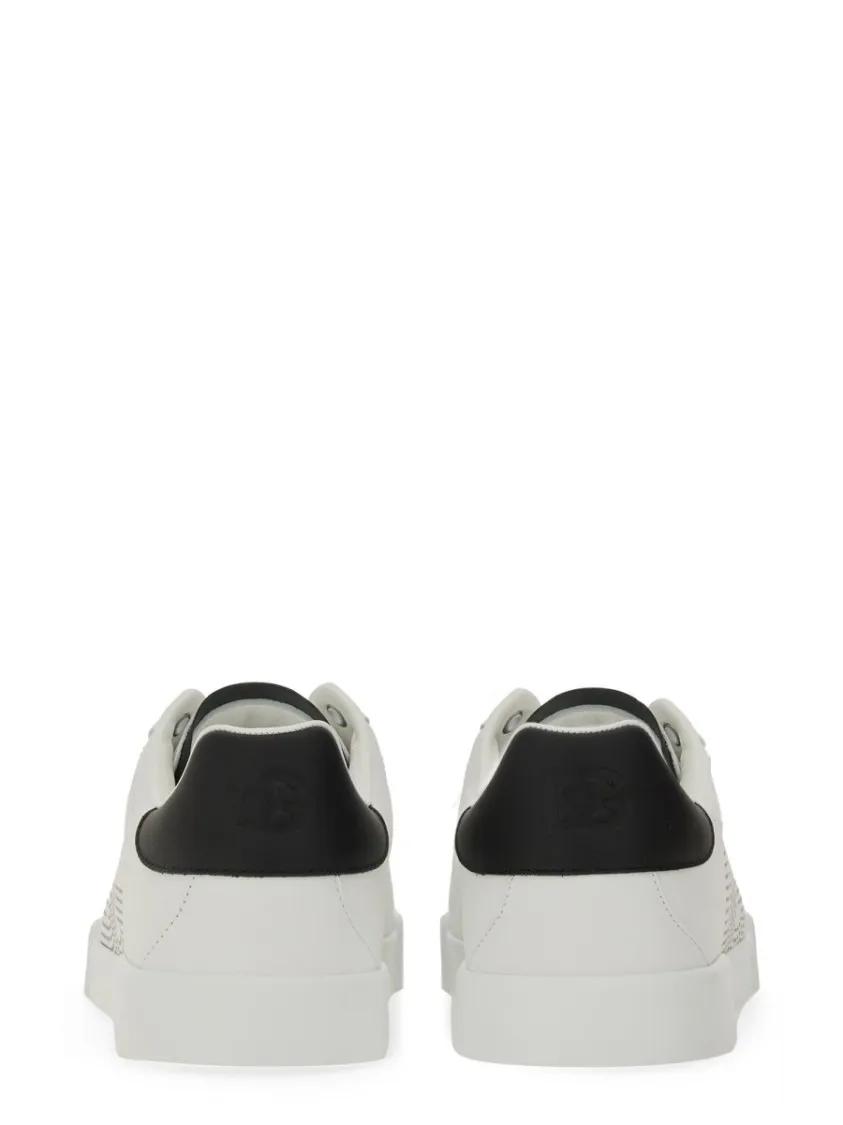 Thumbnail - Dolce&Gabbana Low-Top Sneaker - "Strobel Portfino Light" Sneaker - Gr. 44 (EU) - in Weiß - für Damen
