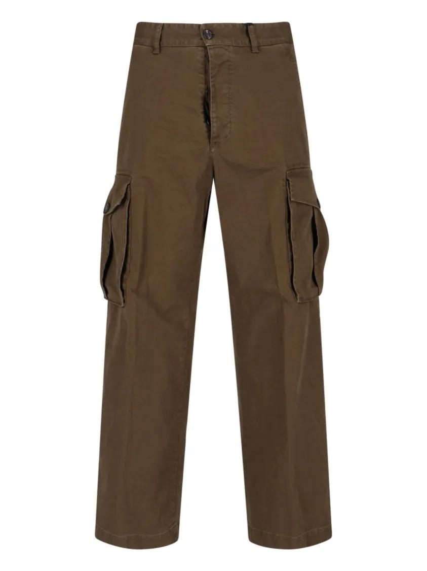 Thumbnail - Dsquared2 - Cargo Pants – Green - Größe 48 - grün