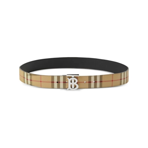 Burberry Gürtel Belt With Logo Brown