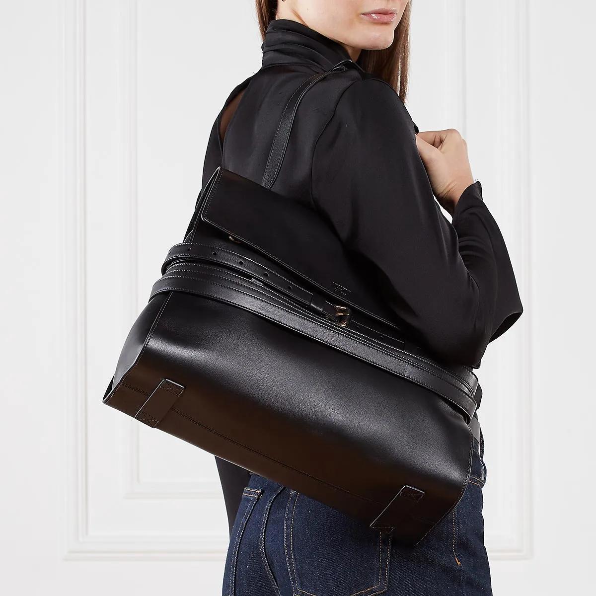 Moschino Satchels Shoulder Bag in zwart