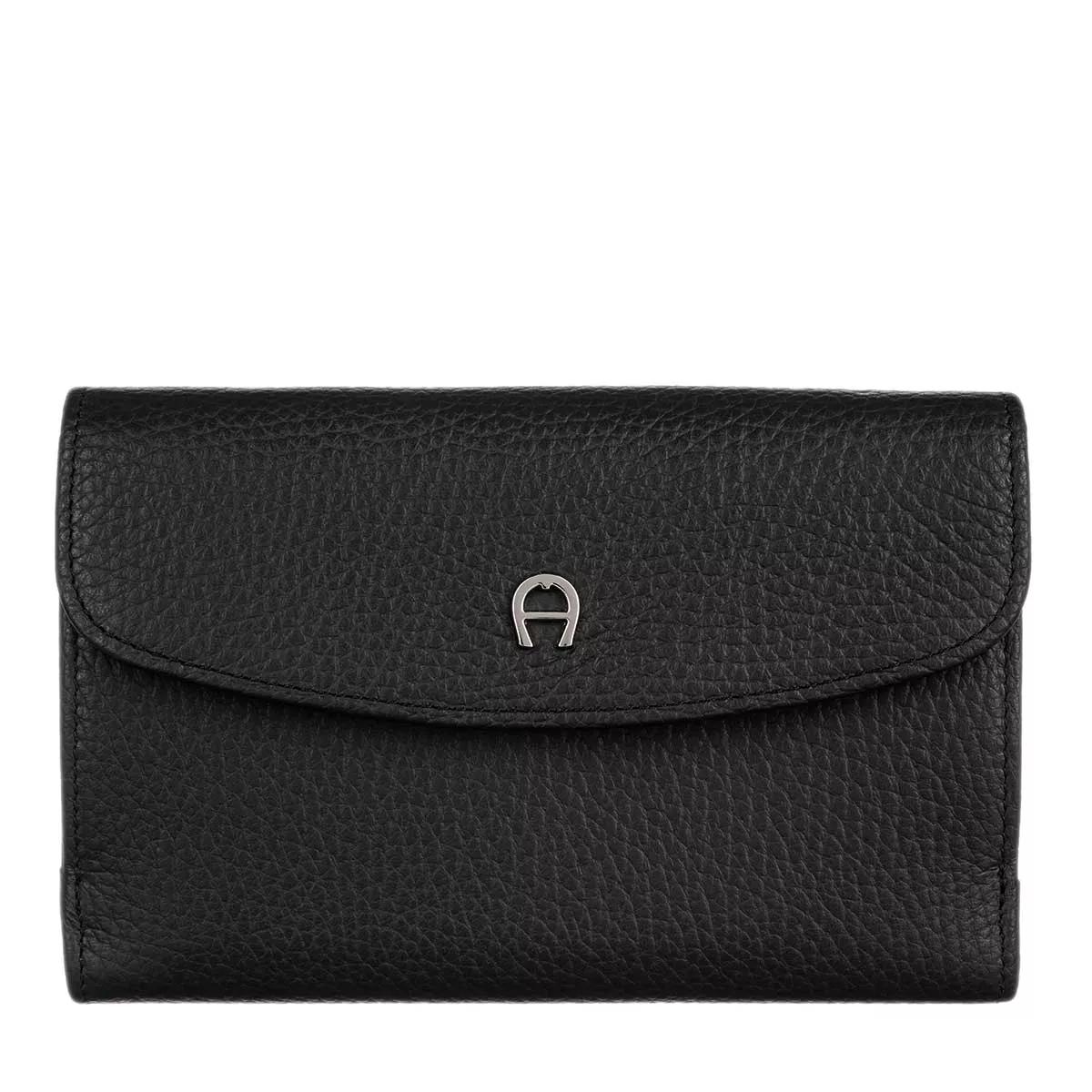 Aigner Portemonnaie - Basics - Gr. unisize - in Schwarz - für Damen