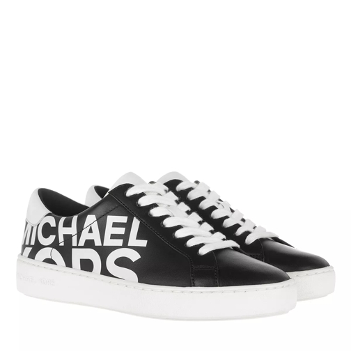 MICHAEL Michael Kors Irving Lace Up Black/Optic White låg sneaker