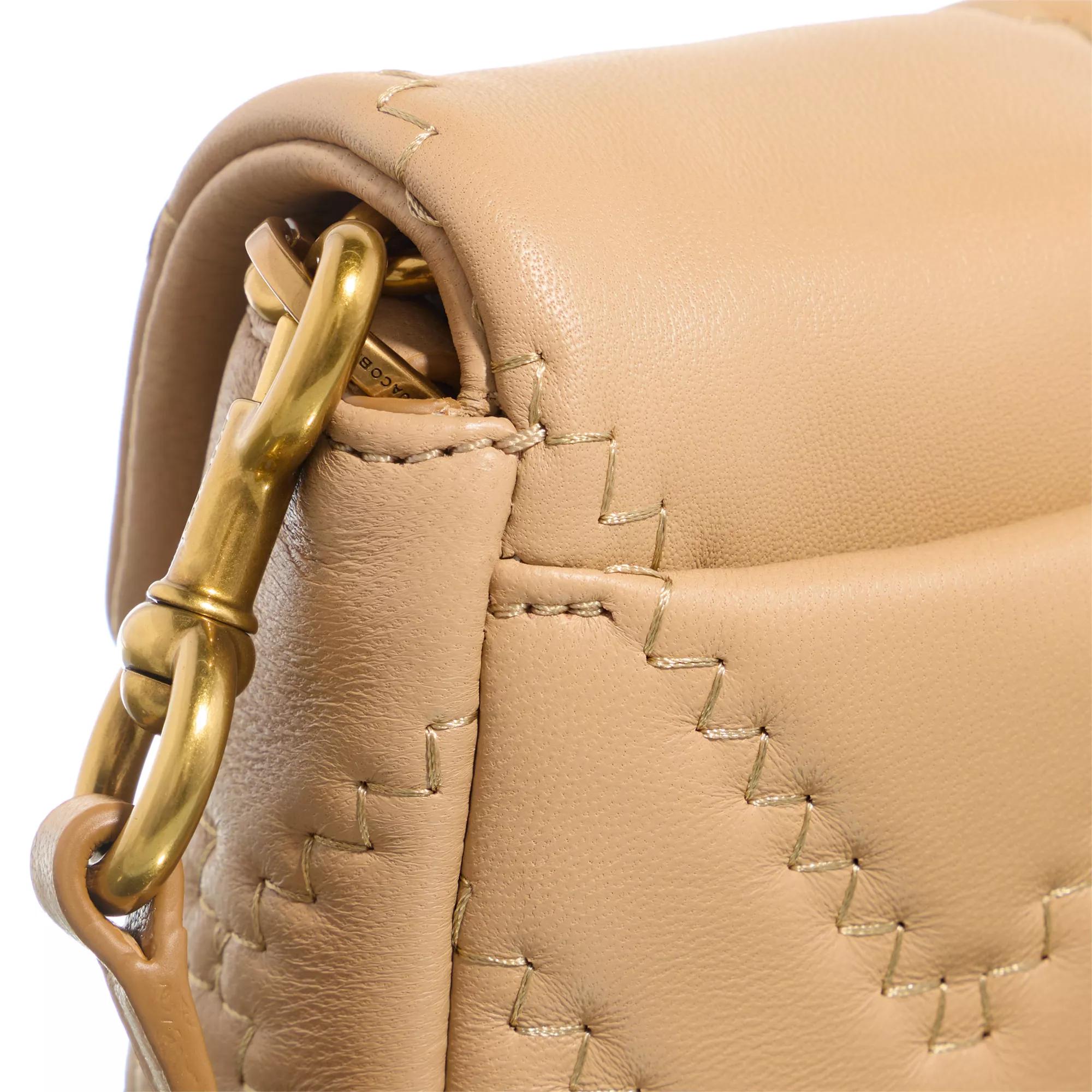 Marc Jacobs Crossbody bags The Quilted Leather J Marc Mini Shoulder Bag in beige