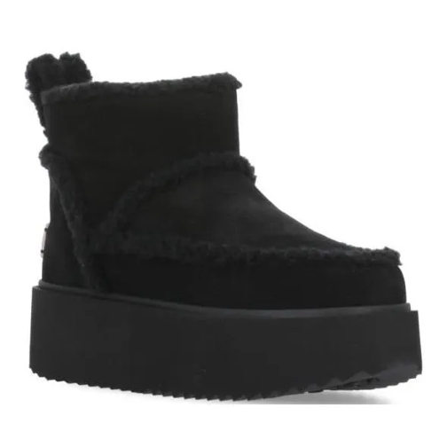 INUIKII Winterstiefel Classic Low Shearling Brown