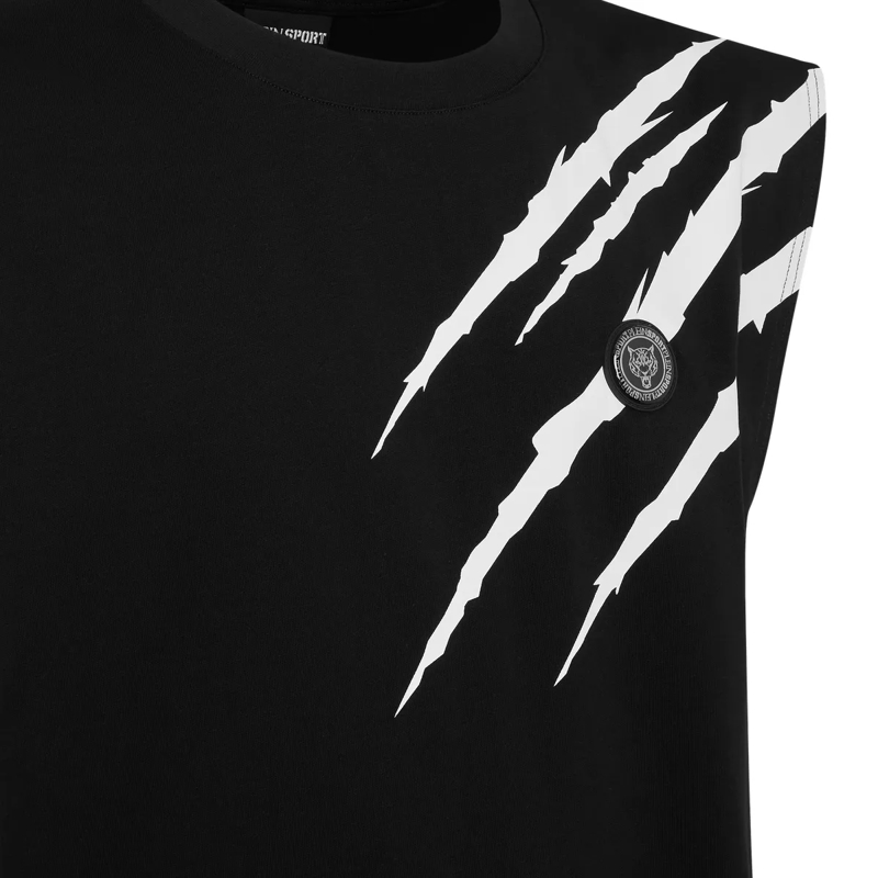 Plein Sport Top Tank-Top Scratch schwarz(Image 3)